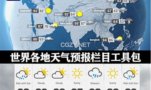 世界各地的天气预报_国际天气查询