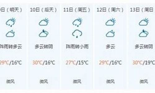 九寨沟一周的天气预报和气温情况_九寨沟一