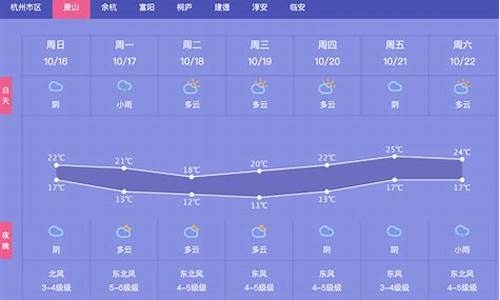 杭州萧山天气预报_杭州萧山天气预报20天天气